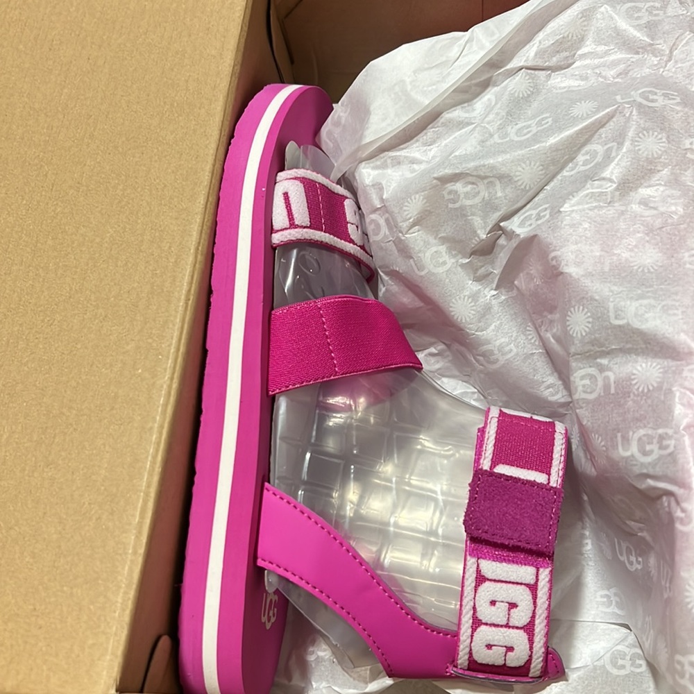 NIB Pink Gladiator Ugg Allisa Sandals - Picture 5 of 5